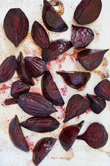 Sliced beetroot