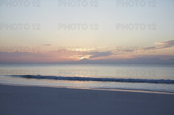 Beach at sunset