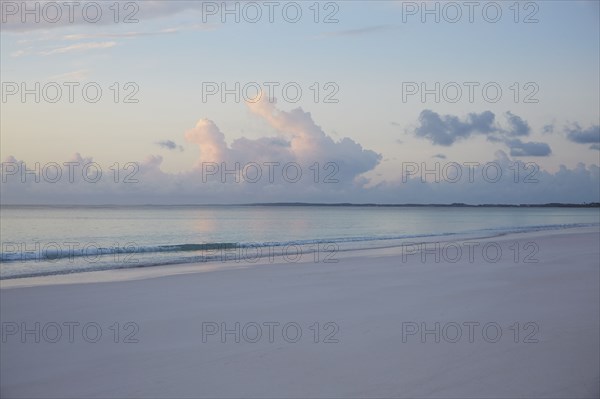 Beach with clouds