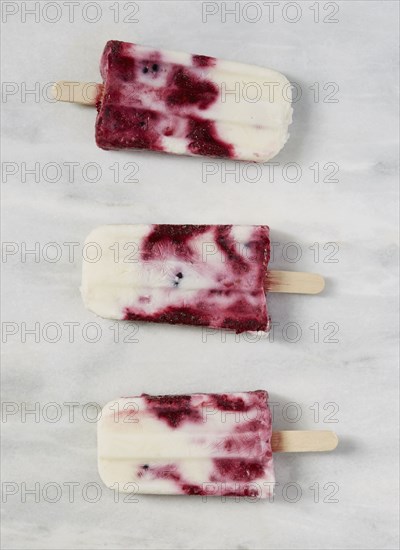 Berry ice creams