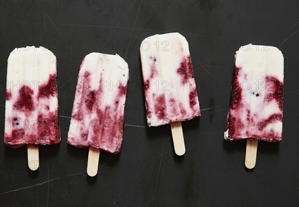 Berry ice creams