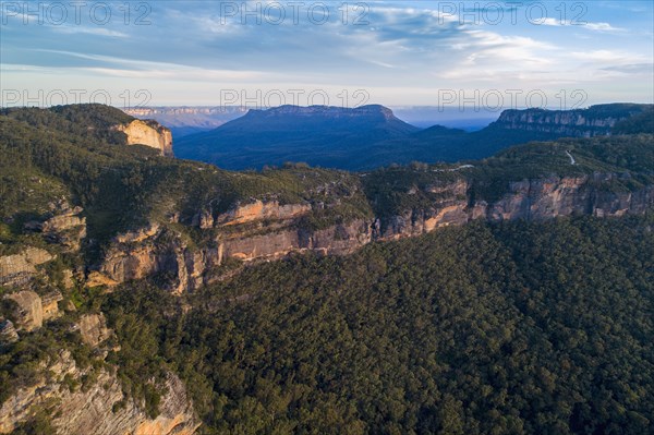 Jamison Valley in Blue Mountains National Park