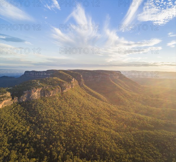 Jamison Valley in Blue Mountains National Park