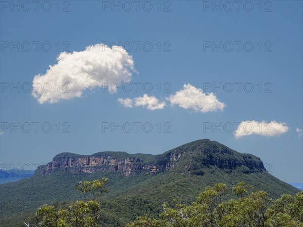 Clouds above Blue Mountains National Park