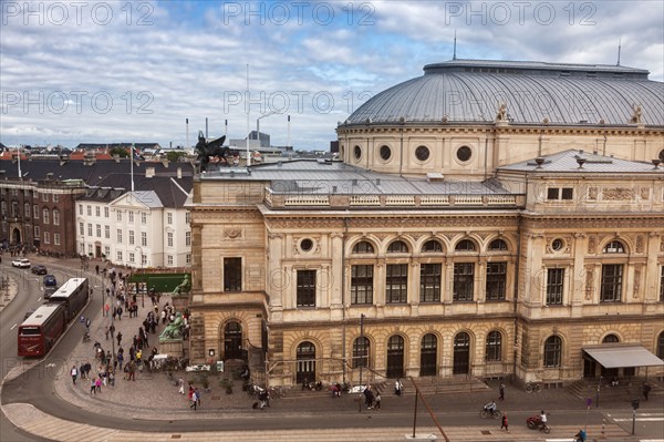 Royal Danish Theatre in Copenhagen, Denmark