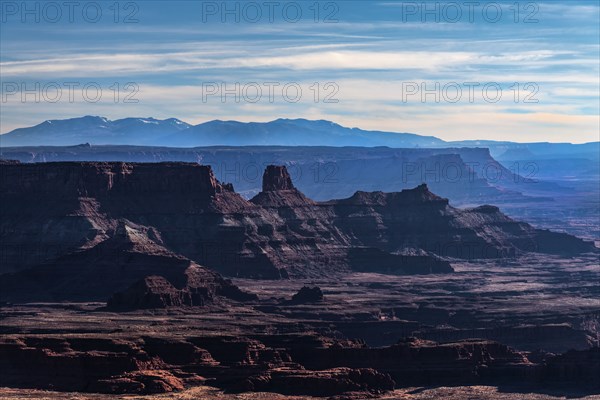 Landscape of Dead Horse Point State Park in Utah, USA