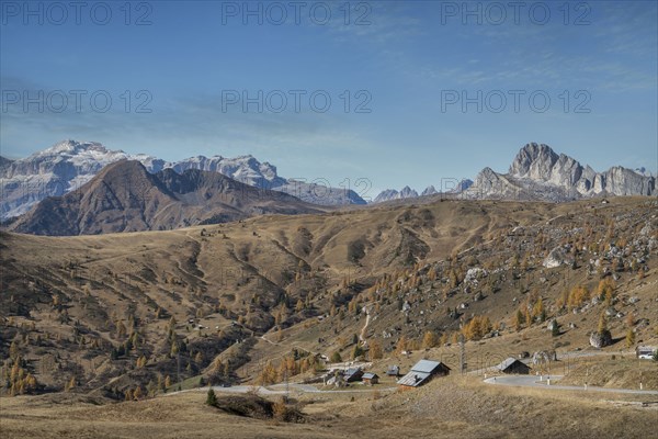 Mountains in the Dolomites, South Tyrol, Italy