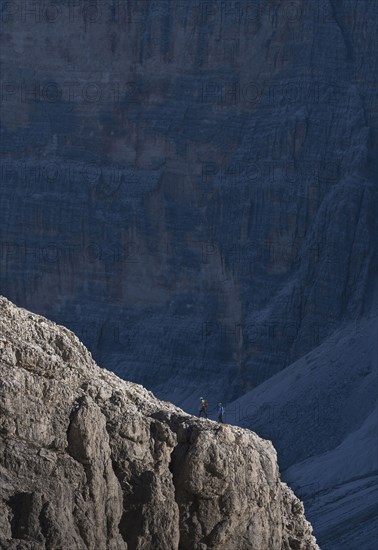 Mountains in the Dolomites, South Tyrol Italy