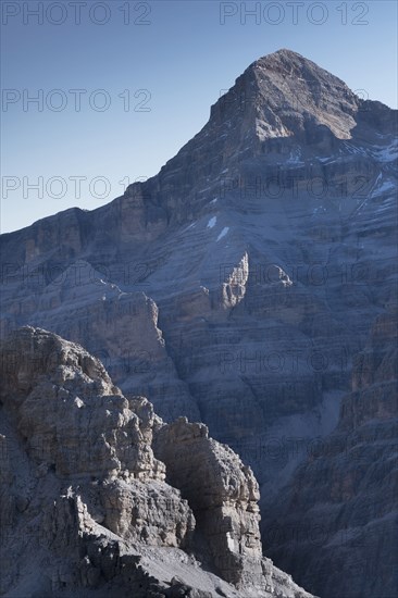 Mountains in the Dolomites, South Tyrol Italy