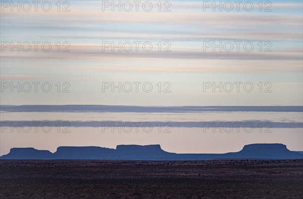 Clouds over Monument Valley in Arizona, USA