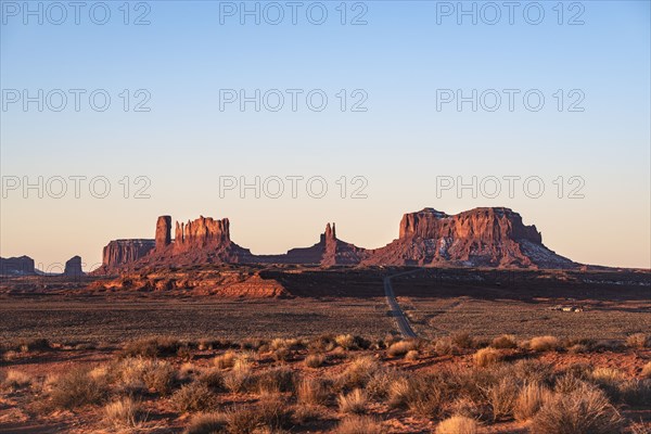 Landscape of Monument Valley in Utah, USA