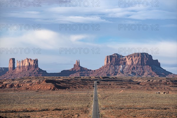 Landscape of Monument Valley in Utah, USA