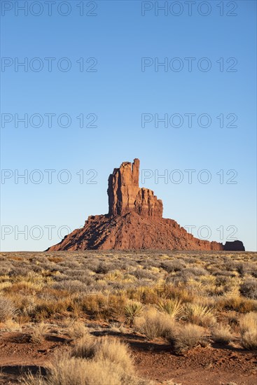 Rock formation in Monument Valley, Arizona, USA