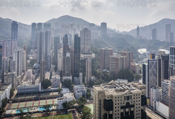 Cityscape of Hong Kong, China