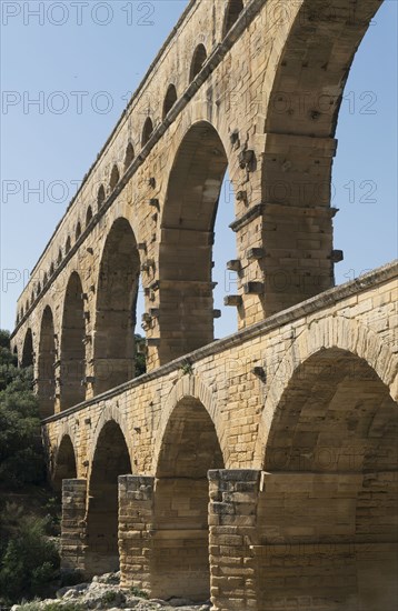 Pont du Gard in Vers-Pont-du-Gard, France