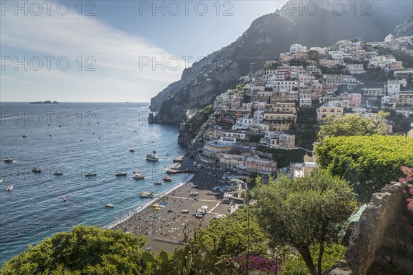 Village of Positano on Amalfi Coast, Italy