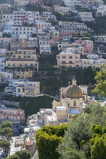 Village of Positano on Amalfi Coast, Italy