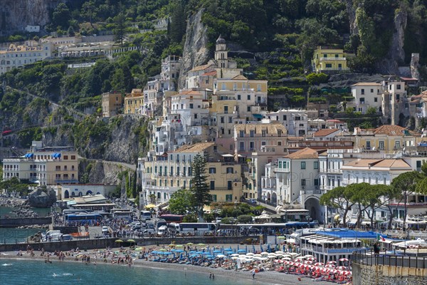 Village of Positano on Amalfi Coast, Italy