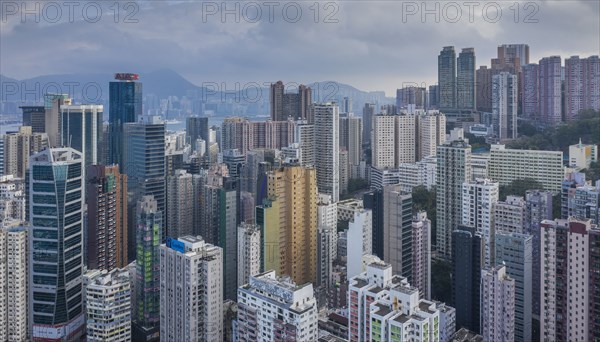 Cityscape of Hong Kong, China