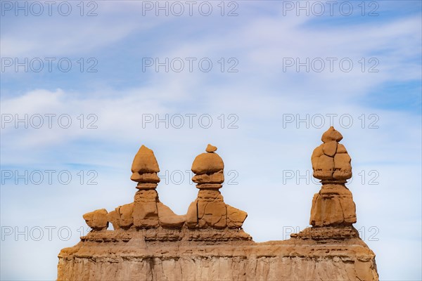 Hoodoos in Goblin Valley State Park, Utah, USA