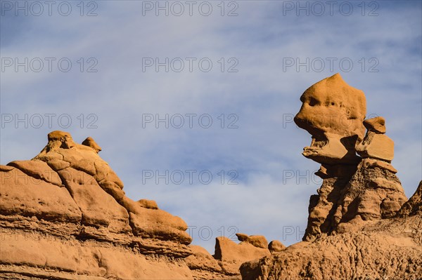 Hoodoos in Goblin Valley State Park, Utah, USA