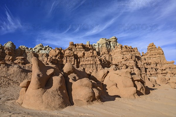 Hoodoos in Goblin Valley State Park, Utah, USA