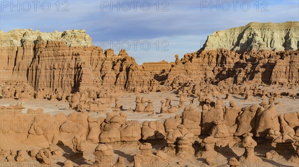 Hoodoos in Goblin Valley State Park, Utah, USA