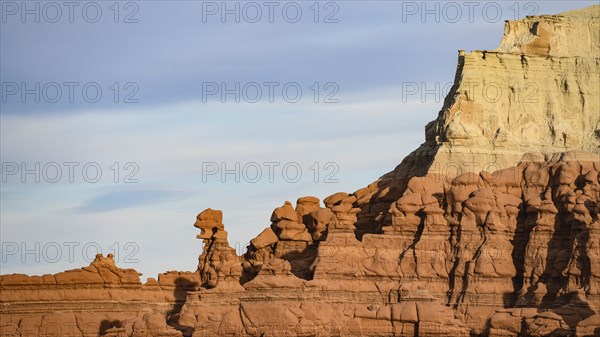 Hoodoos in Goblin Valley State Park, Utah, USA