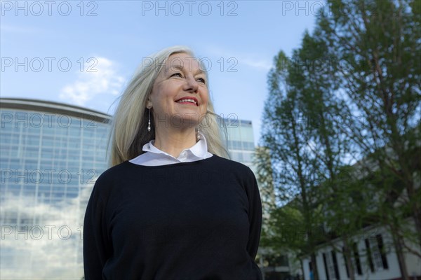 Smiling mature woman in Washington DC