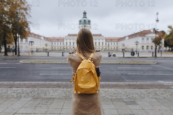 Young woman by Charlottenburg Palace