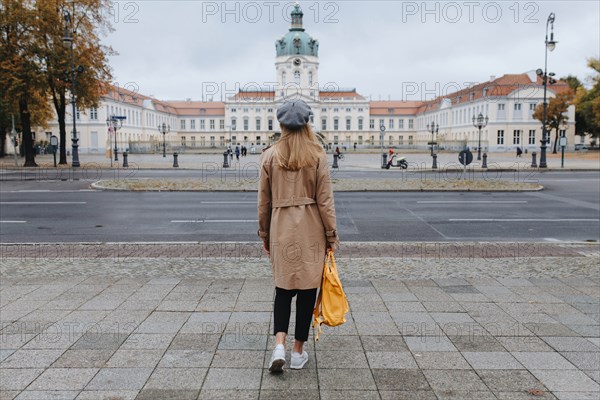 Young woman by Charlottenburg Palace