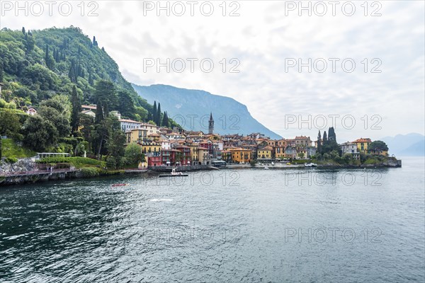 Town of Varenna by Lake Como, Italy