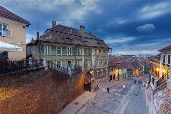 Street in old town of Sibiu