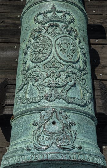 Cannon on Castillo de San Marcos in St. Augustine