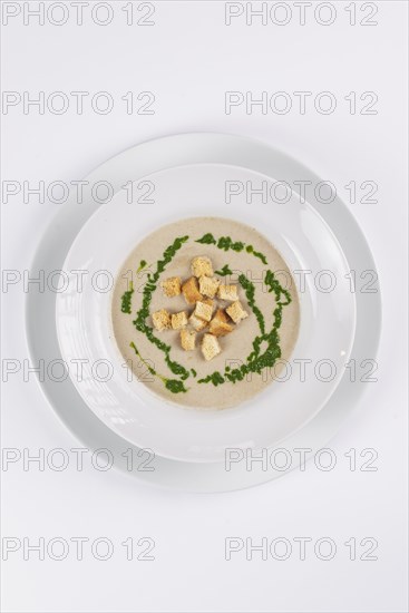 Soup with croutons