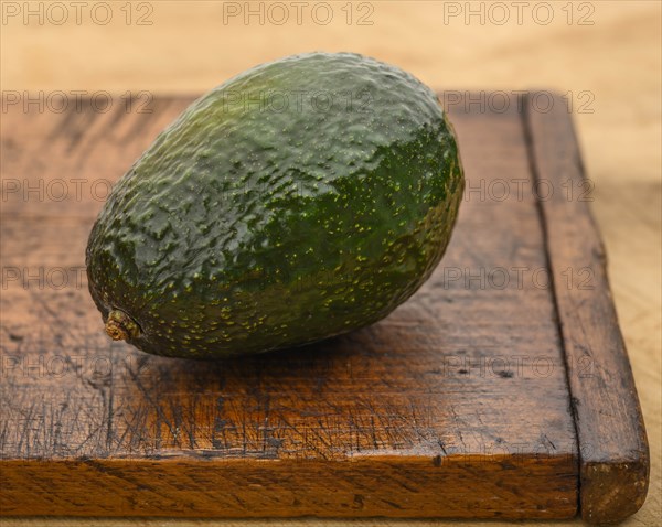 Avocados on cutting board