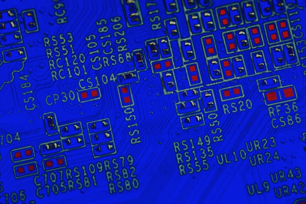 Close-up of circuit board