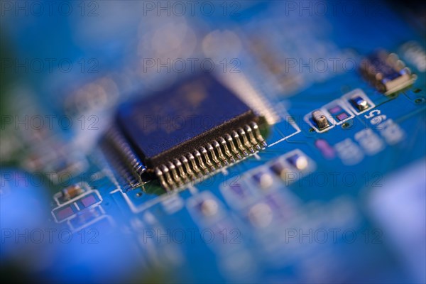 Close-up of circuit board