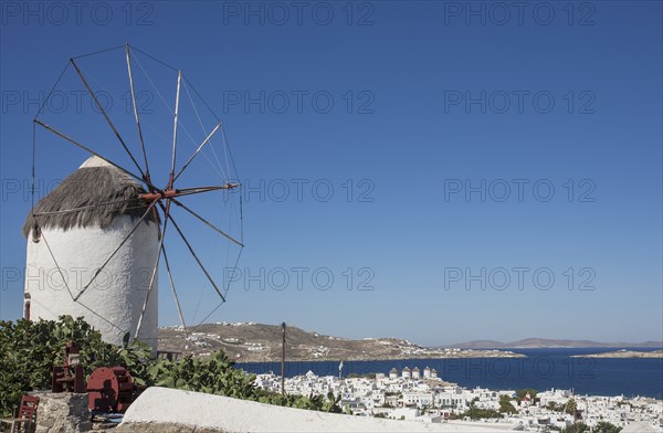 Windmill in Mykonos, Greece