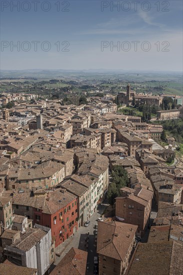 Cityscape in Tuscany, Italy