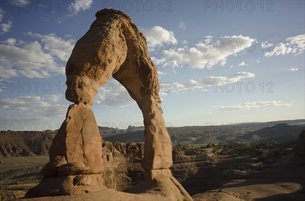Natural arch in Monument Valley, Arizona
