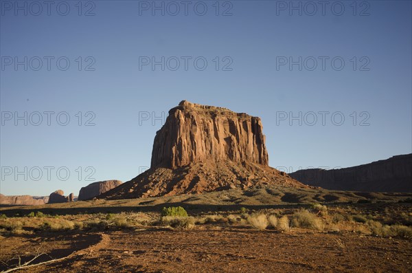 Rock formation in Monument Valley, Arizona