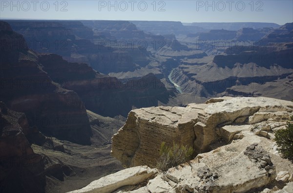 Cliffs of the Grand Canyon in Arizona