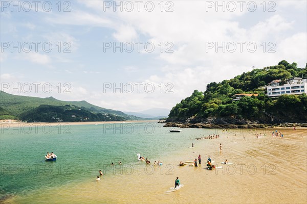 Mundaka Beach in Spain