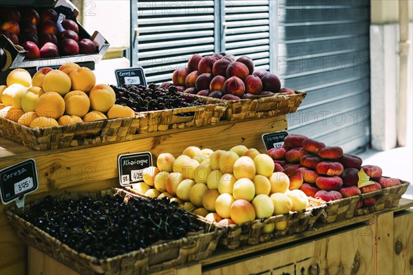 Fruit stall at market