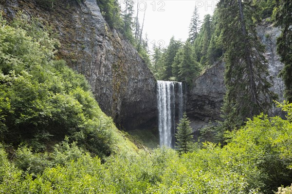 Tamanawas Falls in Mount Hood National Forest in yregon