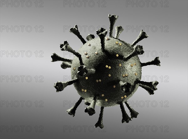 Digitally generated image of Coronavirus