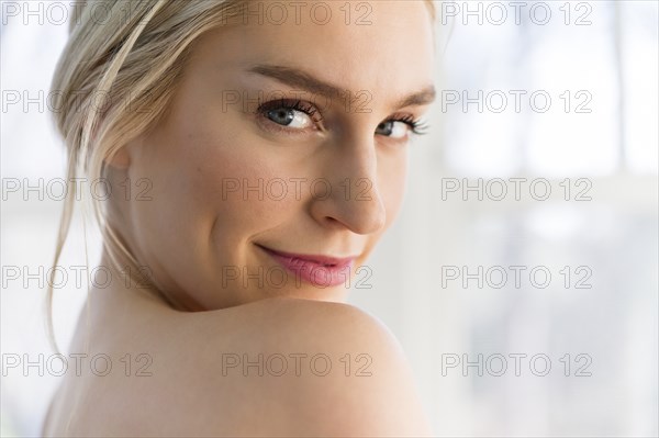 Portrait of smiling woman