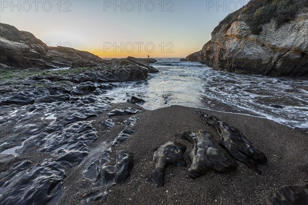 USA, California, San Luis Obispo, Sea coast