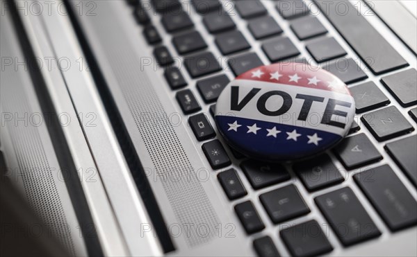 Vote button on laptop keyboard